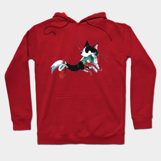 Dapper for the Holidays Hoodie by KristenOKeefeArt